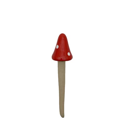 Narrow Red Cap Decorative Mushroom by Ashland&#xAE;